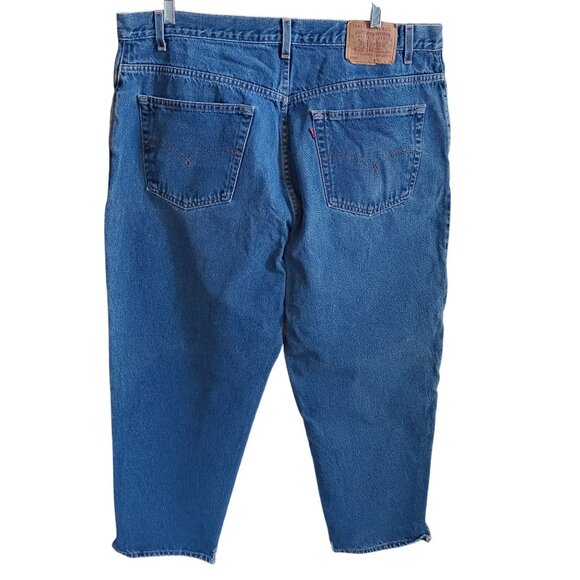 Vintage Mens Levi's Jeans 42x30 560 Dad 1990's Loose Fit Tapered Leg Mexico - Picture 1 of 12